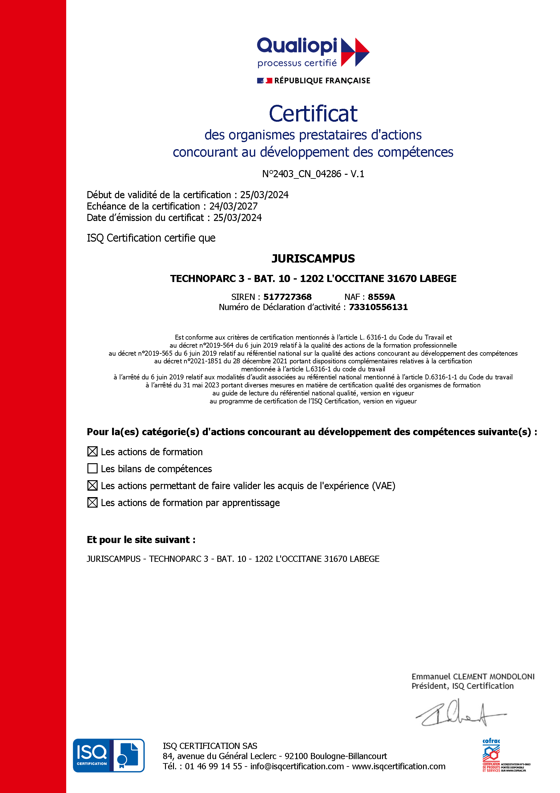 Ressources Handicap Formation RHF CNCEF